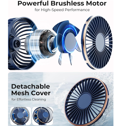 Ventilador de Mano Recargable